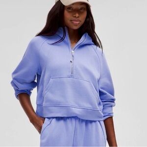 Lululemon new without tags scuba oversized Half-Zip Sweatshirt. Xs/s